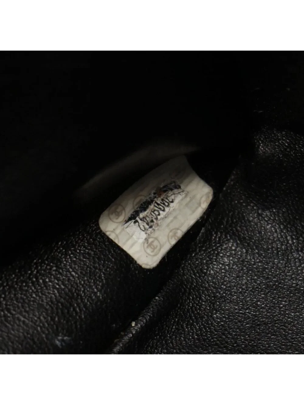 Chanel Shoulder Bag Quilted Black Lambskin